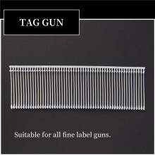 SODIAL (R) 5000 Stueck Bezeichnung Preis Tagging Tag Gun Barbs Fastener Pin 25 mm