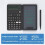 Calculator with Writing Board 12 Digits LCD Display Function Calculator Portable Calculator for Office School A 4