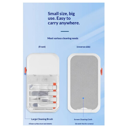 Digital Product Cleaning Multi-Function Electronic Cleaner : Keyboard, Screen, Phone, Headphone Cleaning Tools, 14-in-1 1