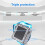 NVMe 2230 Hard Disk Case M.2 Solid State Box Mobile Solid State Drive Case Mobile Phone PC External Mobile Storage 7