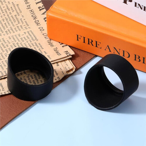 2Pcs Bio-Rubber Eye Guards for Binocular Microscopes, Fits 34-37mm Eyepieces, Comfortable 2