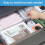 Drawer Wardrobe Dividers Organizers Expandable From Kitchen Drawer Organizer,Clear Plastic Partition Plate Tools 5