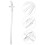 Abbageba Reusable Silicone Straws For Water Bottles And Cups 10