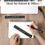 Conjunto de 24 Réguas de Aço Inoxidável de 15 cm (6 Polegadas) com Medidas Métricas e Imperiais para Medições Precisas 5