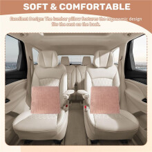 Reading Backrest Cushion Wedge Pillow Back Cushion Lumbar Pad Bed Office Chair Rest Pillow Back Support Pillow(Coffee)