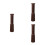 3Pcs Brown Wood Fermentation Tamper Multiuse Pickling Crusher for Home 4