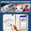 Syncify Digital Sketchbook A5 Erasable Paper-Refill +5 Spare Refills, Syncify Digital Sketchbook Pro V2, Sync Pen A 5