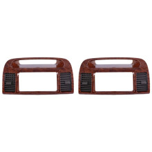 2X Car Fascia Auto Stereo Panel Mounting DVD Radio Dashboard Air Vent Outlet for Camry 5 2002-2006