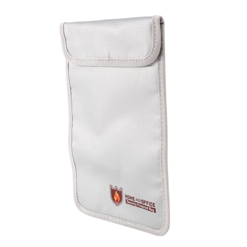 Document Case Cash Box Security Waterproof Fireproof Bag New 1