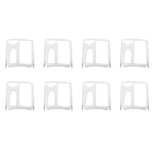 8X Car Styling Interior Stainless Steel Sticker Water Cup Holder Panel Trim for C Class W204 2009-2014 Lhd
