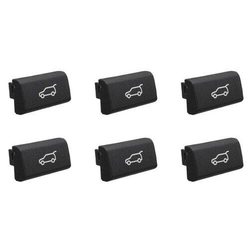 6X Tailgate Rear Trunk  Button Cover for  X5 E70 2006-2013 X6 E71 2008-14