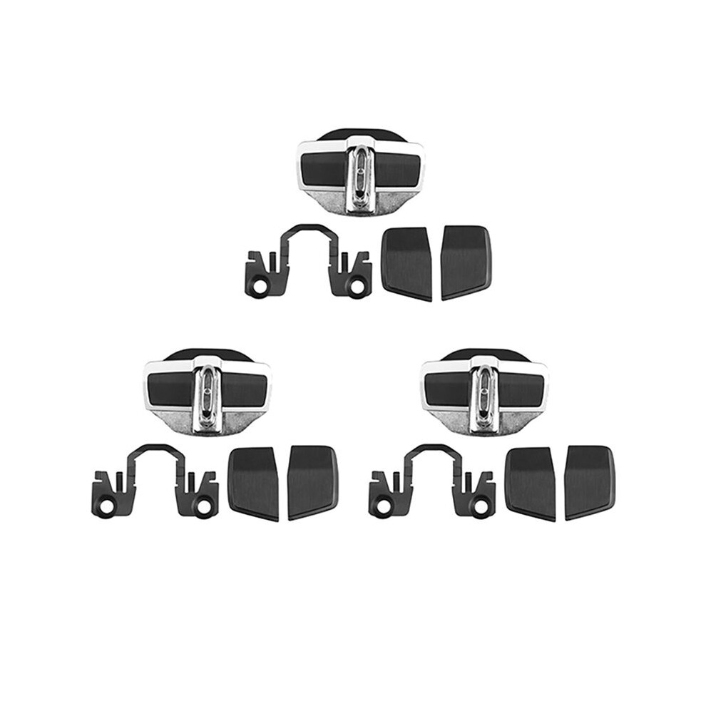 3X Car Trd Door Lock Buckle Upgraded Stabilizer Protector Latches Stopper For Eliminate Noise Space Lock 4713140870711