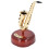 Klassische Musikbox Deko Saxophon Aufziehfigur 3