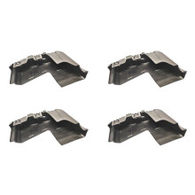 4X Capa de ProteçãO Contra Poeira Do Motor Do Carro ECU Tampa de ProteçãO da Unidade de Controle Eletrônico para C3 DS3 C-Elysee 301