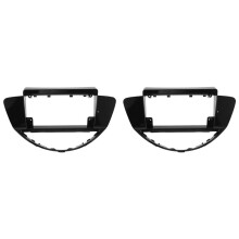 2X 2 Din Car Radio Fascia for TRIBECA 2007-2014 DVD Stereo Frame Plate Adapter Mounting Dash Installation Bezel