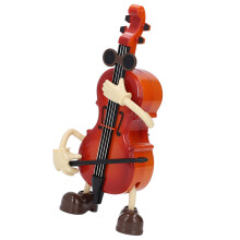Vintage Cello Musikbox Ornament Mechanisches Uhrwerk Musikinstrument Dekoration