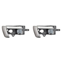 2X Vorderer oder Hinterer Rechts Innen Tür Griff auf der Beifahrer Seite für 2007-2012 Santa Fe mit Schwarzem Knopf 82620-2B010