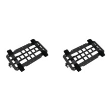 2X Auto-Sonnenblenden-Organizer, Starres Molle-Panel für Fahrzeuge, Pickup, SUV, LKW-Ausrüstung Modular für EDC-Taschen-Werkzeughalter