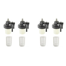 4 SETS Filtro de Combustível para Motor de Popa Motor Separador de ÁGua 9.9 15 20 25 30 40 61N-24560-00