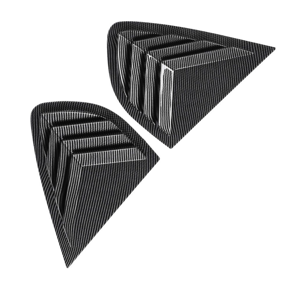 Rear Window Louver Cover For X4 F26 2014-2018 Carbon Fiber Style 8491385000044