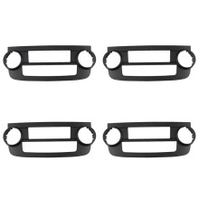 4X Fascia A/C Air Conditioning Panel for CRV CR-V 2007-2012 Dash Kit Install Facia Console Bezel Adapter Plate MT