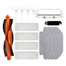 Para Mijia Robot Vacuum Mop 3C B106CN Repuestos Accesorios Cepillo Lateral Principal Hepa Filter Mop Rag Cloth Cover