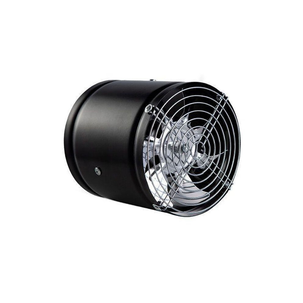 6Inch Pipe Exhaust Fans Air Ventilator Metal Pipe Ventilation Exhaust Fans Black 6032605964191
