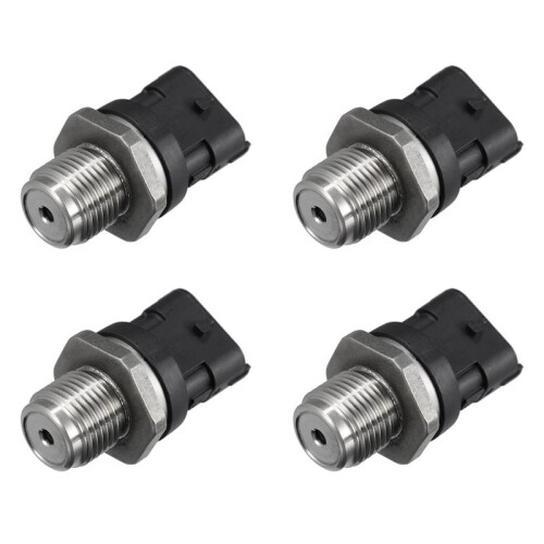 4X 0281002908 Common Rail Pressure Sensor Fuel Rail Pressure Sensor for