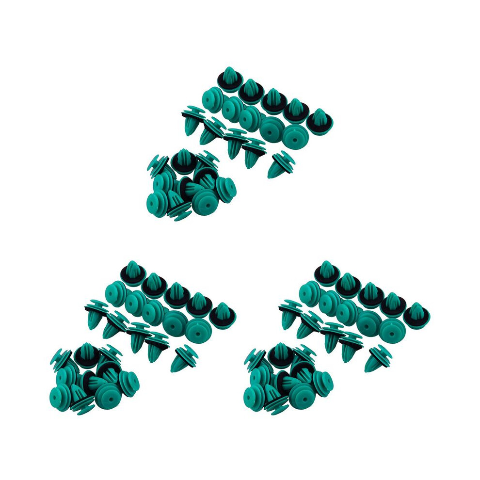 75 Pcs Trim Panel Nylon Retainer Clips For 90467-10188 4711241552338