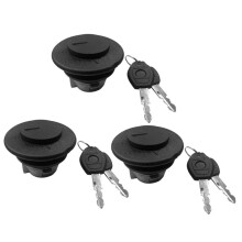 3X Motorcycle Fuel Tank Cap Fuel Tank Cap Lock for  JOG-3YK JOG50 JOG90 XH90 QJ50QT-5