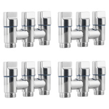 4X 3 Way Angle Valve Improve the Functionality of Your Home or Commercial Spaces with the Three Way Diverter Valve,A