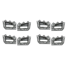 8pcs Inner Door Handle Pull for Grand Cherokee 2005-2011 1JV471J3AA 1JV461J3AA 5HR411J3AK 5HR421J3A LHD