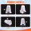 White Clockwork Legged Robot DIY Materials Christmas Clockwork  Sports Accessories 6