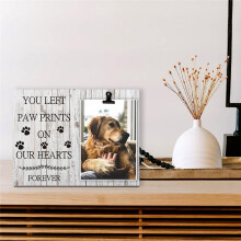 Pet Picture Frame Dog Frame 4X6 Memorial Pet Loss Picture Frame for Pet Lover,Birthday Gift
