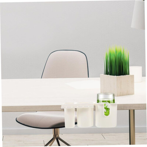 Storage Rack Office Storage Device Multi-Hole Wire Organizer Storage Rack Cup Storage Rack Desktop Organizer