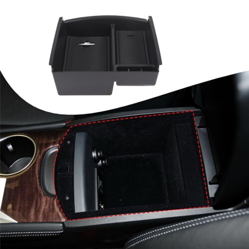 Center Console Organizer Armrest Storage Box Tray for  Q50 2013-2018 Interior Accessories 1