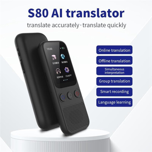Language Translator Device, Instant Offline Language Translator Device Support 138 Languages, Voice Translator Offline