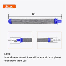 20 Pack 288749 Airless Spray Filter Compatible with 60 Mesh Airless Spray Filter Spray Models for SG10, SG20, SG Pro,