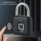 IP67 Waterproof Biometric Lock for Suitcase, Backpack, Wardrobe SY12+ 6