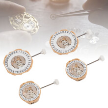 4pcs Quartz Watch Movements SP28 SP25 3:00/6:00 Calendar Display
