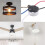 3 Pcs Ze-208S E89885 3 Speed 4 Wire Pull Chain  Ceiling Fan Light  Replacement Part,A 3