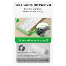 P80 Draagbare Printers Draadloos voor op Reis, Draagbare Mobiele Printer Compatibel met Telefoon en Laptop