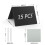 15 PCS  Placas de Quadro-Negro de 4 X 3 Polegadas para Alimentos, Bebidas Reutilizáveis e Rótulos de Alimentos para Buffet, Festa e Padaria 7
