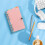 3 Pack A6 Transparent Soft PVC 6 Ring Binder Cover Clear Binder Notebook Cover A6 Binder for Refillable Notebook 5