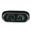 2 in 1 LCD Universele Auto Horizontale Water Temp Meter + Oliedrukmeter 1/8NPT Water Temp Adapter voor 10Mm Sensor 6