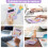 Mechanical Pushbutton Calculator, 12 Digit LCD Display,  Buttons Easy to Press, Colorful Candy Calculator 5
