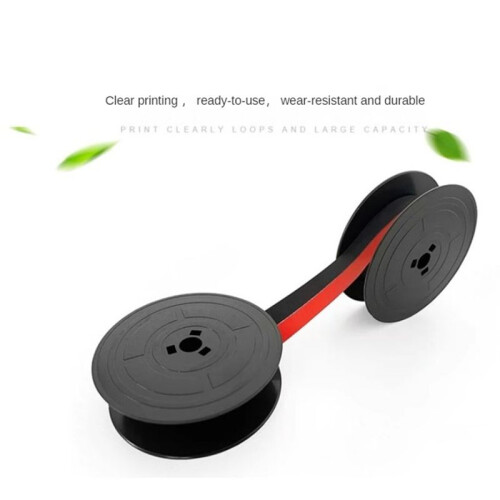 4Pcs GR4 Typewriter Ribbon Typewriter Ribbon Twin Spool Replacement for Olivetti Lettera Typewriter (Black)