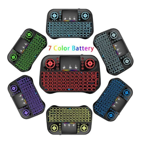 I10 Flying Air Mouse  Keyboard Remote Control 2.4G  Backlight Infrared Learning Tool for Android TV BOX 2