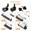 Suporte para Impressora M08F e 2 Rolos de Papel Térmico US Letter 8,5x11 Polegadas, Acessórios para Impressora de Mesa para Viagens e Casa 3