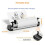 Suporte para Impressora M08F e 2 Rolos de Papel Térmico US Letter 8,5x11 Polegadas, Acessórios para Impressora de Mesa para Viagens e Casa 7